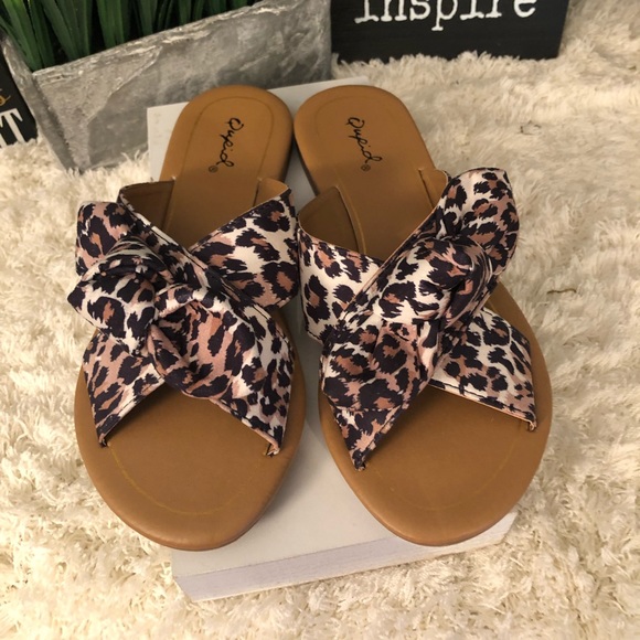 FINAL PRICE! LAST ONE! Leopard Print Sandals!! - Picture 5 of 8